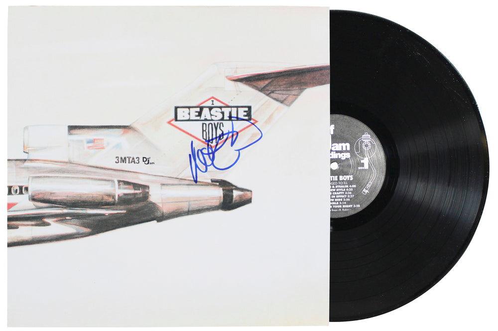 Mike D The Beastie Boys Signed Licensed to Ill Album Cover W/ Vinyl JSA #AV42708