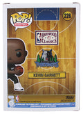 Timberwolves Kevin Garnett Signed #226 Funko Pop Vinyl Figure JSA Witness 2