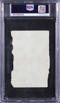 Jimi Hendrix, Noel Redding & Mitch Mitchell Signed 2.75x4 Cut Sig PSA/DNA Slab