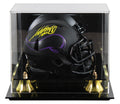 Vikings Adrian Peterson Signed Eclipse Speed Mini Helmet W/ Case BAS Witnessed