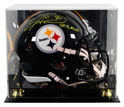 Steelers Hines Ward "SB XL MVP" Signed F/S Speed Proline Helmet W/ Case BAS Wit