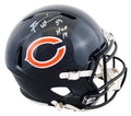 Bears Brian Urlacher "HOF 18" Signed Full Size Speed Rep Helmet BAS Witnessed 2