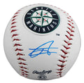 Mariners Julio Rodriguez Authentic Signed Seattle Mariners Logo OML Baseball BAS