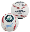 Mariners Julio Rodriguez Signed Seattle Mariners Logo OML Baseball BAS #BX68732