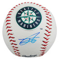 Mariners Julio Rodriguez Signed Seattle Mariners Logo OML Baseball BAS #BX68732