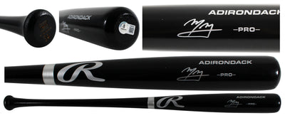 Padres Manny Machado Authentic Signed Black Rawlings Adirondack Baseball Bat BAS