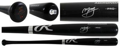 Padres Manny Machado Signed Black Rawlings Adirondack Baseball Bat BAS #BX68758