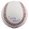 Charlie Sheen Major League "Wild Thing" Authentic Signed OML Baseball BAS Wit