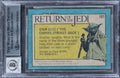 Star Wars (3) Prowse +2 Signed 1983 SW ROTJ #181 Card Auto Grade 10! BAS Slabbed