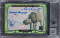 Star Wars (3) Kuran +3 Signed 2007 SW Anniversary #84 Card Auto 10! BAS Slabbed