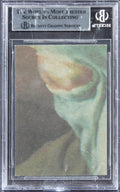 Star Wars (2) Mayhew & Freeborn w/ Insc Signed 1977 Star Wars #307 Card BAS Slab
