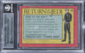 Star Wars (6) Henson +5 Signed 1983 SW Return Of The Jedi #44 Card BAS Slabbed