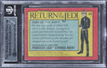 Star Wars (7) Henson, Skeaping, Holt +4 Signed 1983 SW ROTJ #44 Card BAS Slabbed
