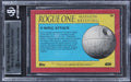 Star Wars (6) Huston, Erland +4 Signed 2016 Star Wars ROMB #59 Card BAS Slabbed