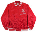Oklahoma Barry Switzer Signed Maroon Russell Athletic Jacket BAS Witnessed