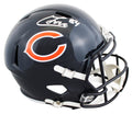 Bears Colston Loveland Signed Full Size Speed Rep Helmet JSA Witnessed
