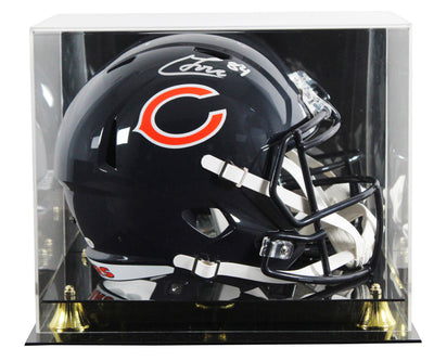 Bears Colston Loveland Signed Full Size Speed Rep Helmet W/ Case JSA Witnessed