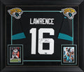 Jaguars Trevor Lawrence Signed Black Nike Limited Framed Jersey Fanatics