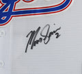 Rangers Marcus Semien Signed White Nike Framed Jersey w/ 2023 WS Patch BAS Wit