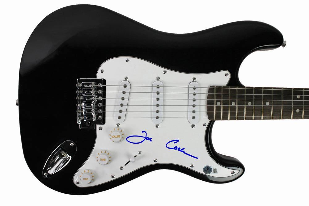 Joe Cocker Authentic Signed Guitar Auto Graded Gem Mint 10! BAS #AE16893