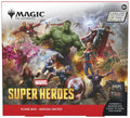 Magic: The Gathering Marvel Super Heroes Scene Box (EN) Set Bundle Heroes United Villains Unleashed