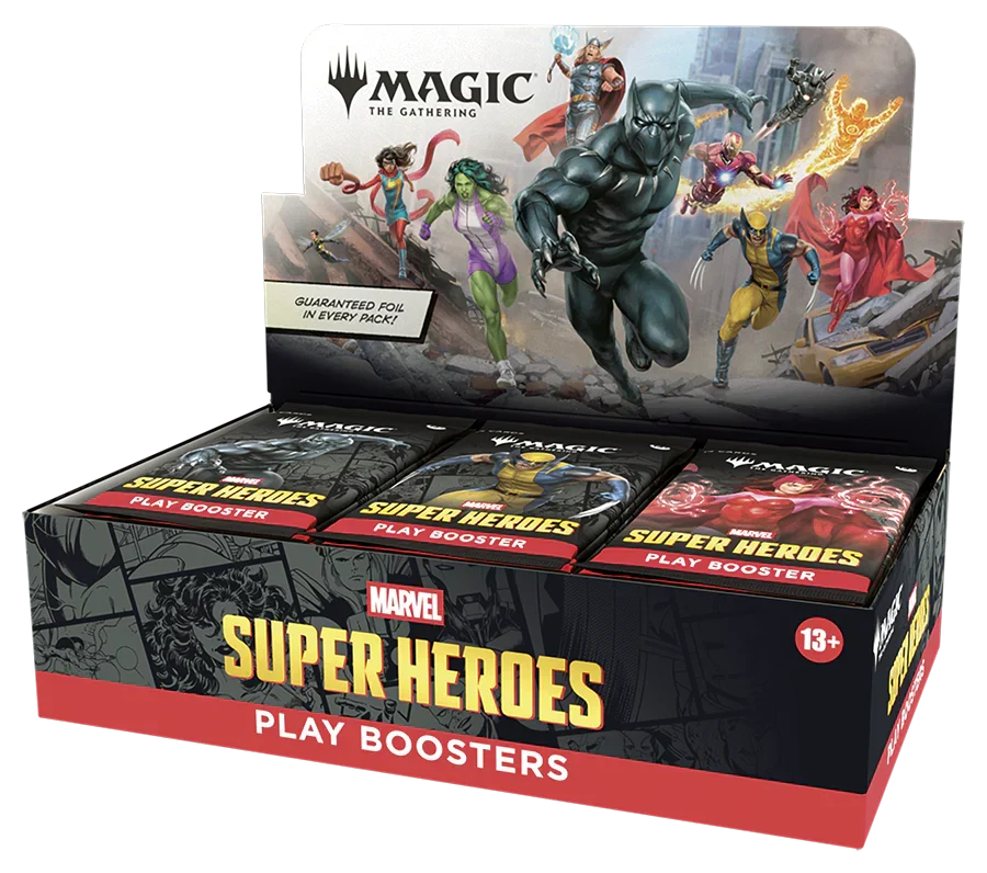 Magic: The Gathering Marvel Super Heroes Play Booster (30 un.) (EN)