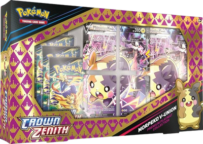 Morpeko V-Union Crown Zenith Premium Treasures Collection Box