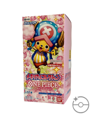 One Piece Card Game Japanese Extra Booster Memorial Collection EB-01 Booster Box