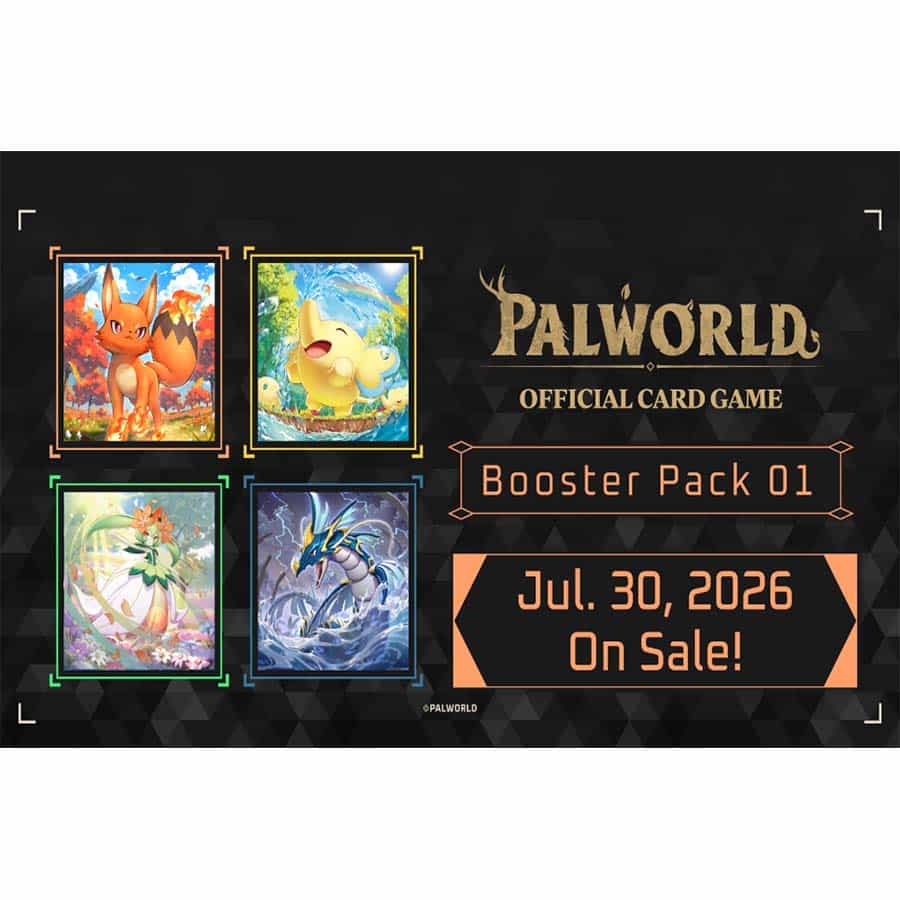 Palworld Official Card Game: Booster Box: Dawn Of Palpagos (Presale: Expected Release Date July 30th, 2026)