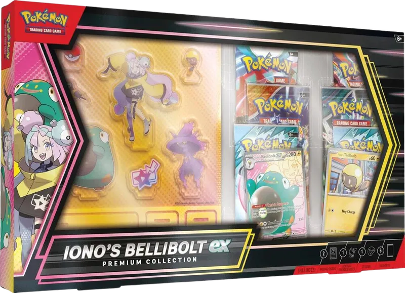 Pokémon TCG: Iono’s Bellibolt ex Premium Collection