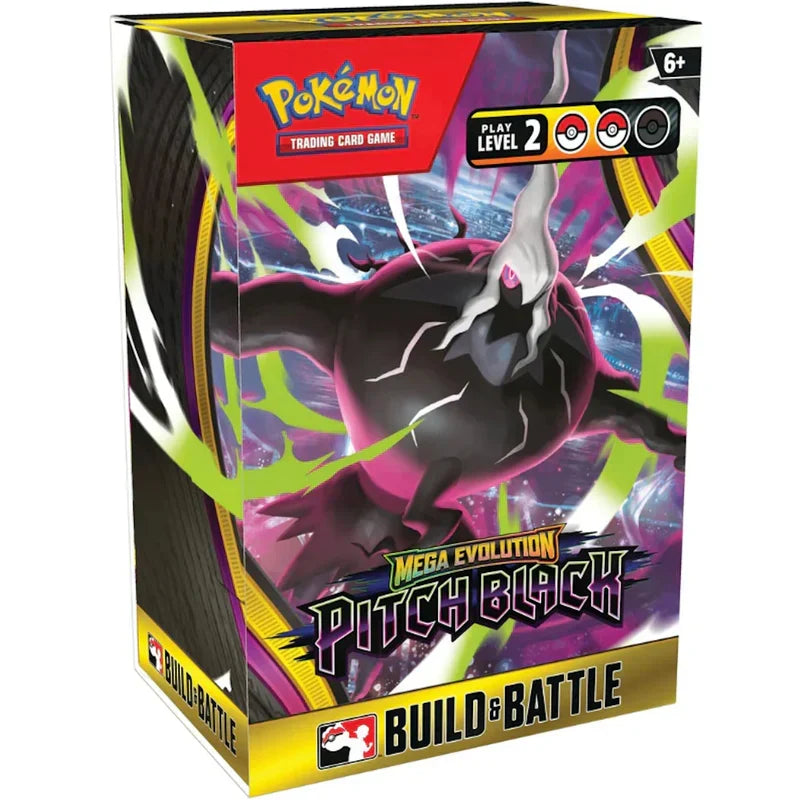 Pokemon TCG: Mega Evolution - Pitch Black Build and Battle Box(Pre-Order Jul 31)