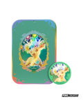 Pokémon TCG Simplified Chinese Terastal Gathering Leafeon Metal Storage Tin