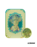 Pokémon TCG Simplified Chinese Terastal Gathering Leafeon Metal Storage Tin