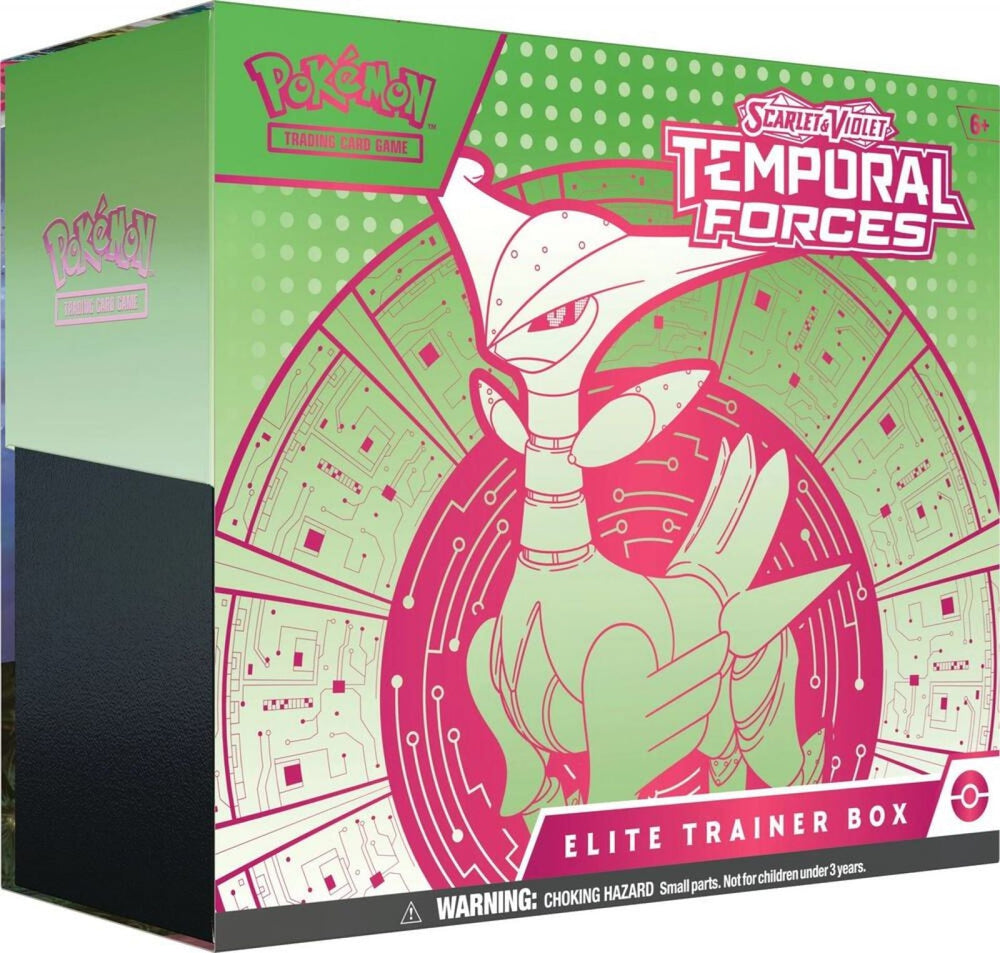 Pokemon TCG: Temporal Forces - Elite Trainer Box - Iron Leaves