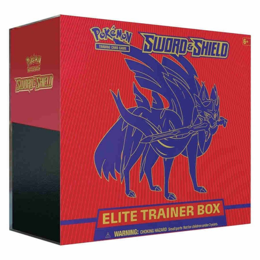 Pokemon Sword and Shield ETB Elite Trainer Box Zacian