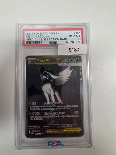 Pokemon Mega Absol ex 180/132 PSA 10