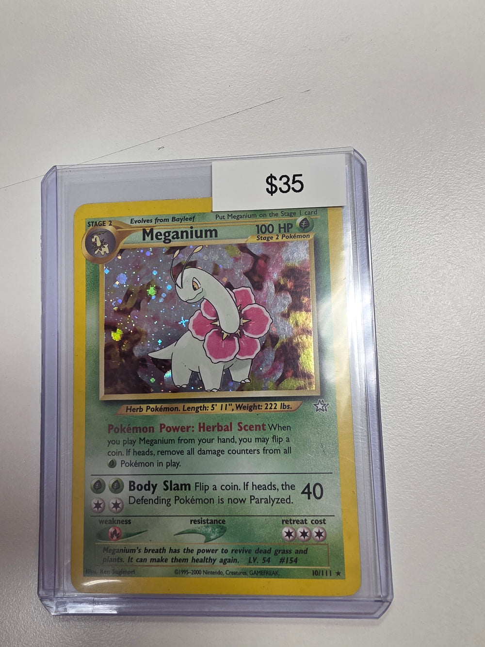 Pokemon Meganium 10/111 LP