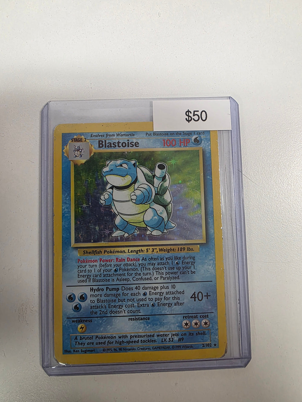 Pokemon Blastoise 2/130 HP
