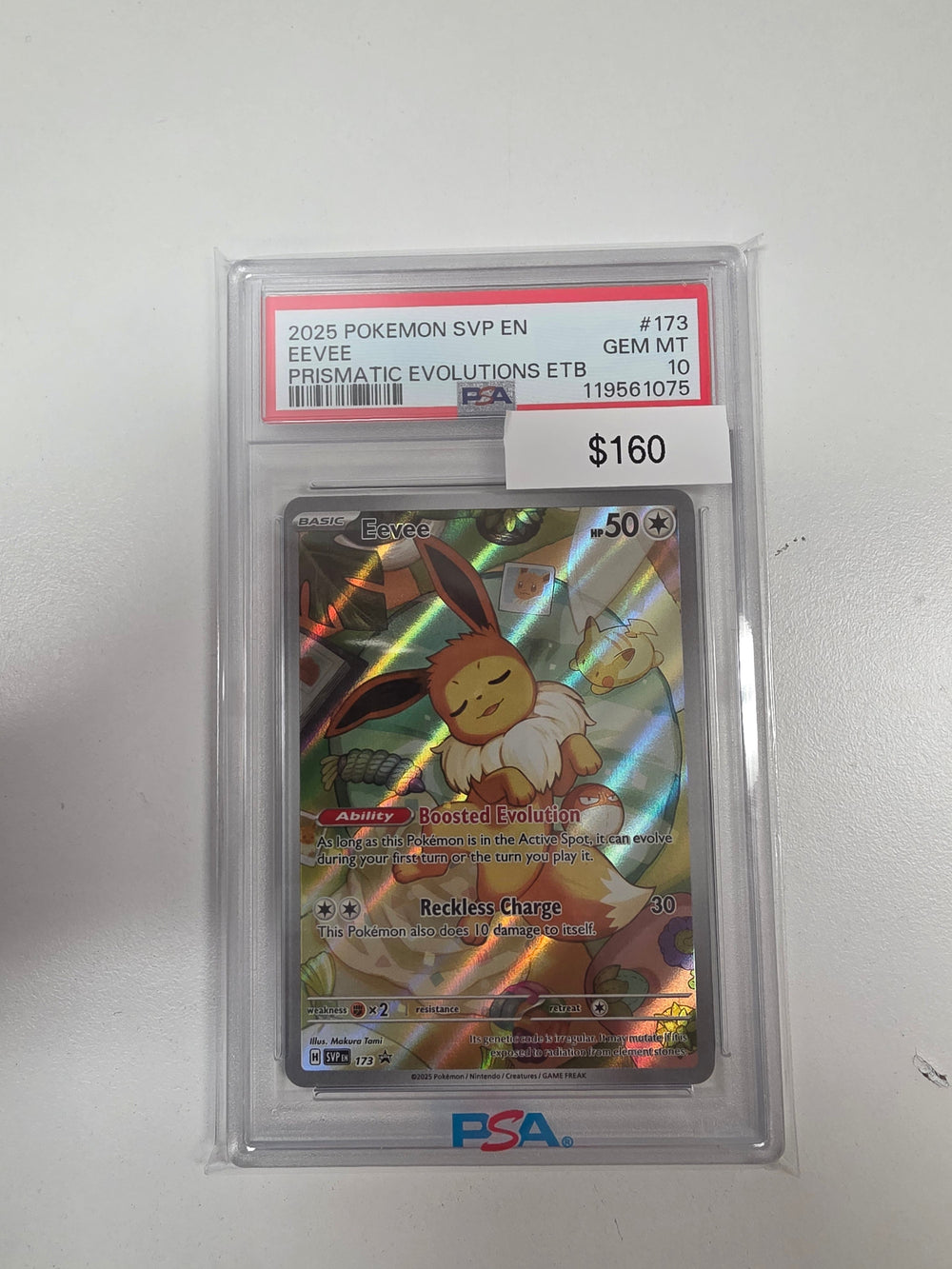 Pokemon Eevee 173 PSA 10