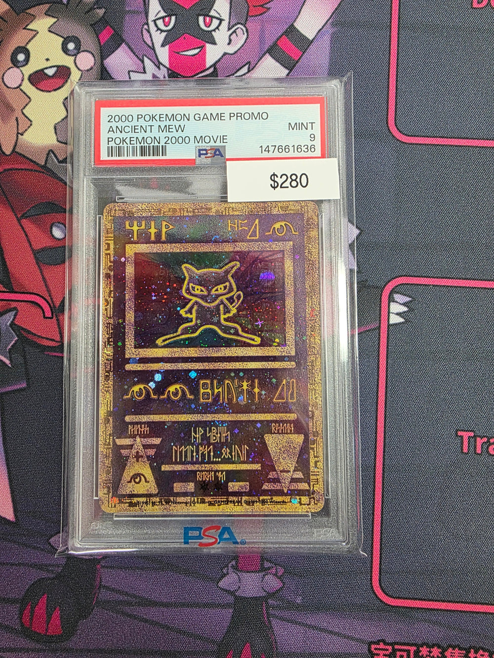 Pokemon Ancient Mew PSA 9