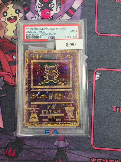 Pokemon Ancient Mew PSA 9