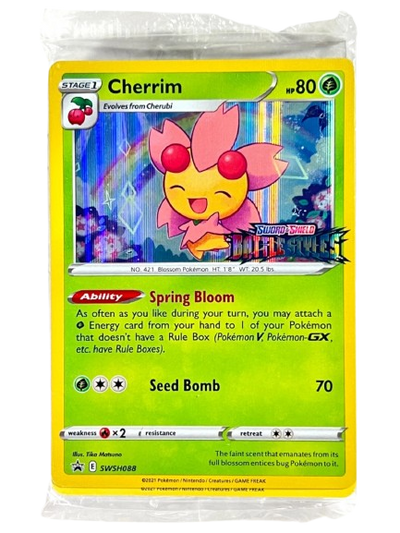 Cherrim Battle Styles Stamped - SEALED