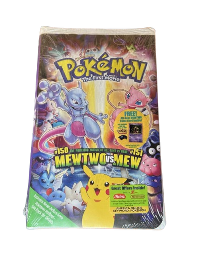 Mewtwo & Mew Sealed The First Movie