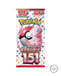 Pokémon TCG Japanese Scarlet & Violet Pokémon 151 Booster Box SV2a