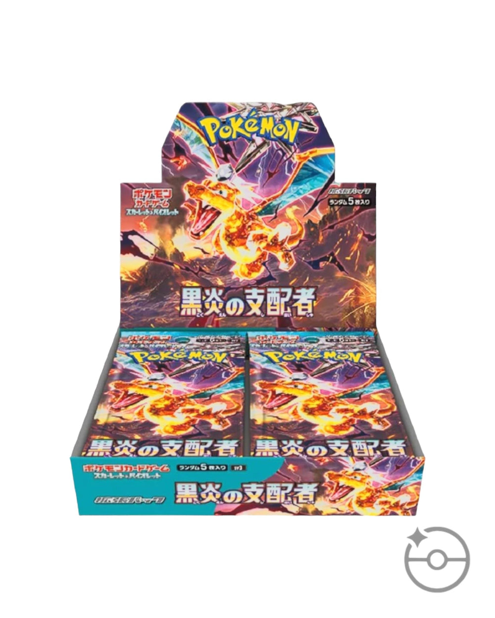 Pokémon TCG Japanese Scarlet & Violet Ruler of the Black Flame Booster Box SV3