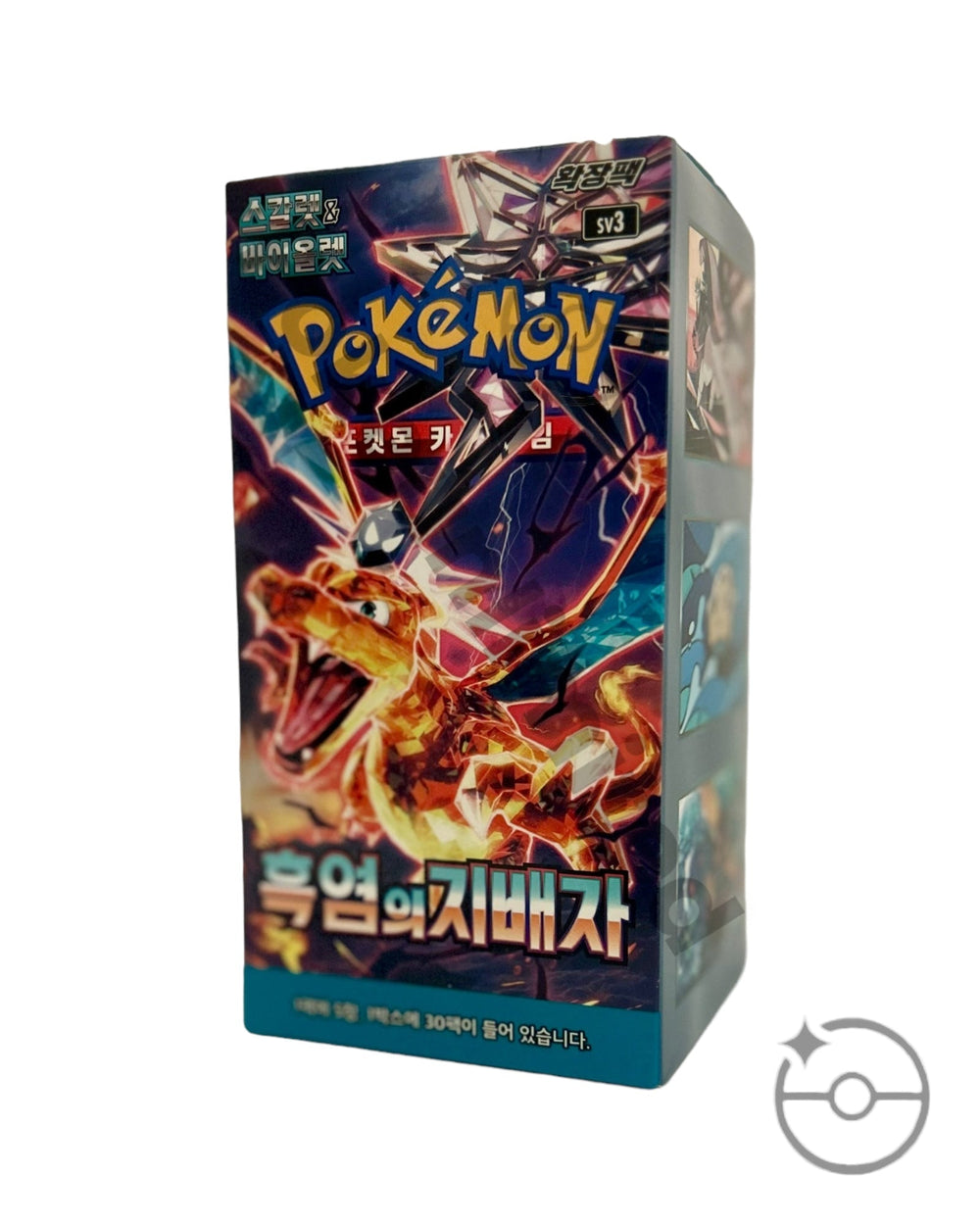 Pokémon TCG Korean Scarlet & Violet Ruler of the Black Flame Booster Box SV3