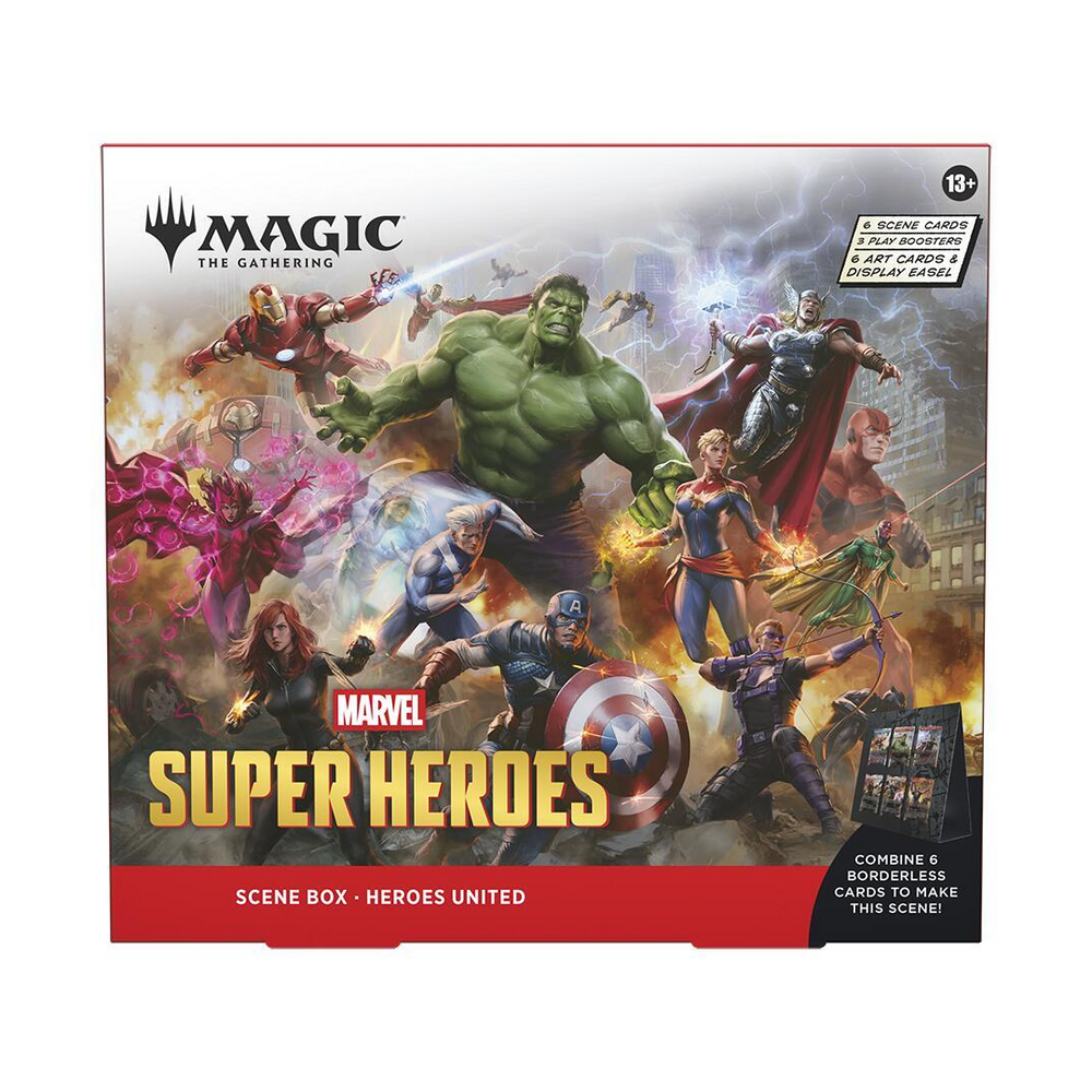 Magic the Gathering: Universes Beyond Marvel Super Heroes Scene Box - Heroes United