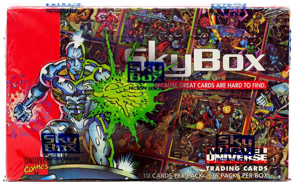 Skybox Marvel Universe Series 4 Trading Card Box [36 Packs]