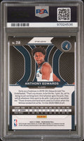 2020-21 Panini Prizm - Anthon Edwards - Blue Wave Rookie Card #258 - PSA Graded Card