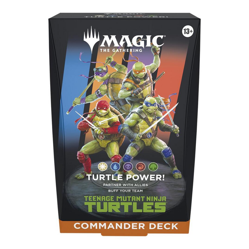 Magic the Gathering: Teenage Mutant Ninja Turtles Commander Deck - Turtle Power!